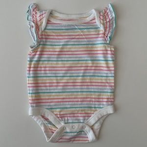 Rainbow Striped Bodysuit